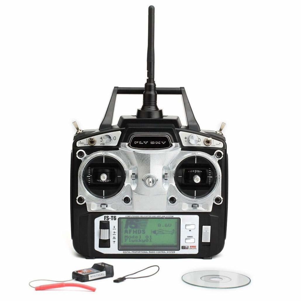 Flysky T6 2.4G 6 Channel Radio & Receiver system Quadcopter/Helicopter/Airplane FS-T6