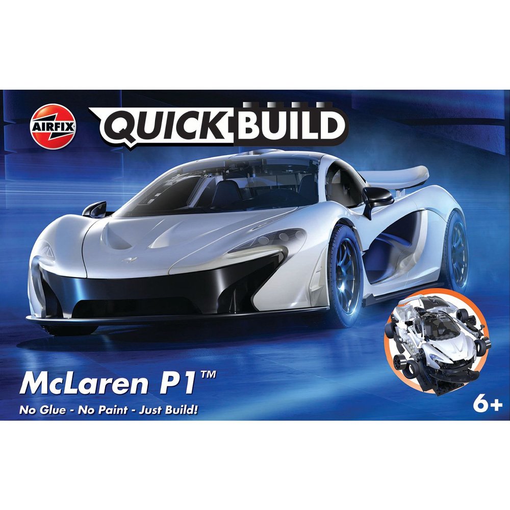 AIRFIX QUICKBUILD MCLAREN P1 - WHITE