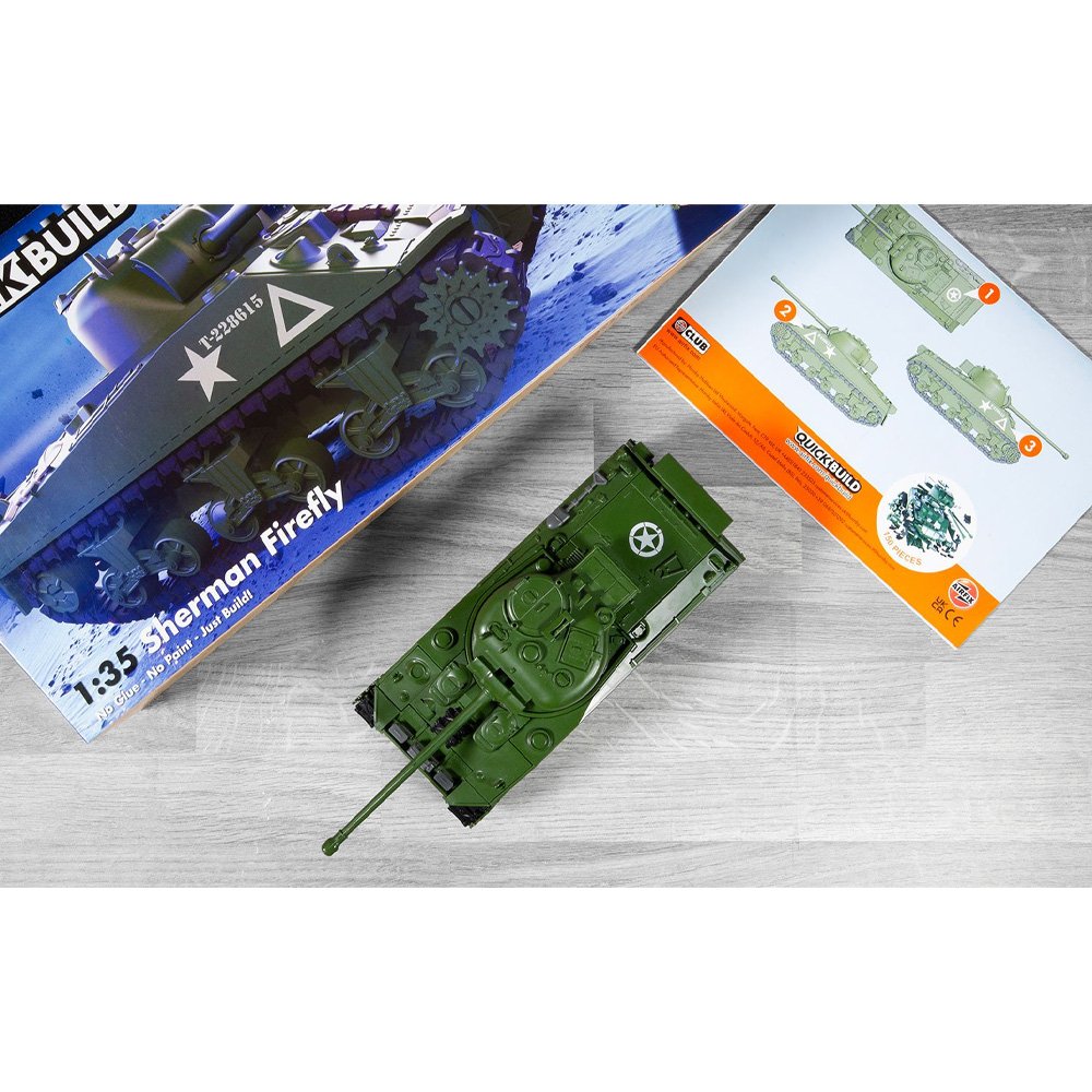 AIRFIX QUICKBUILD 1/35 SHERMAN FIREFLY TANK