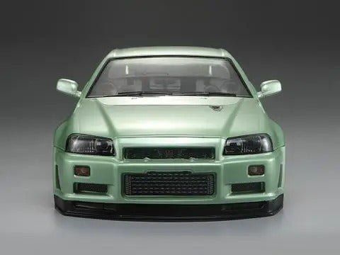 KILLERBODY NISSAN SKYLINE R34 195MM FINISHED BODY-GREEN KB48646