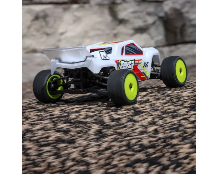 Losi Micro-T 1/28 2WD RC Stadium Truck, RTR, White, LOS-1392T1
