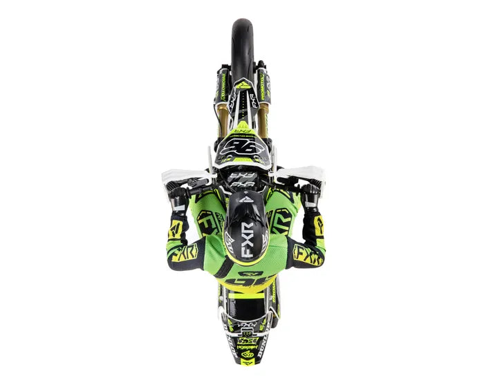Losi Promoto-SM 1/4 Supermoto Motorcycle, FXR White, RTR, LOS-2310