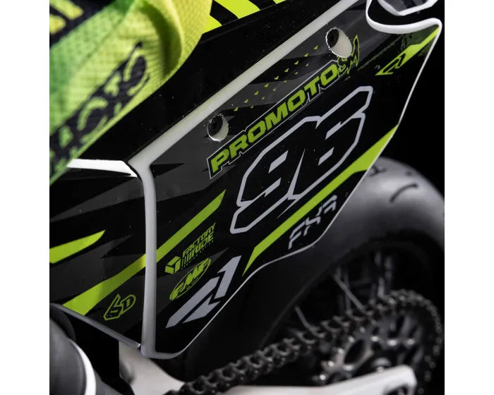 Losi Promoto-SM 1/4 Supermoto Motorcycle, FXR White, RTR, LOS-2310