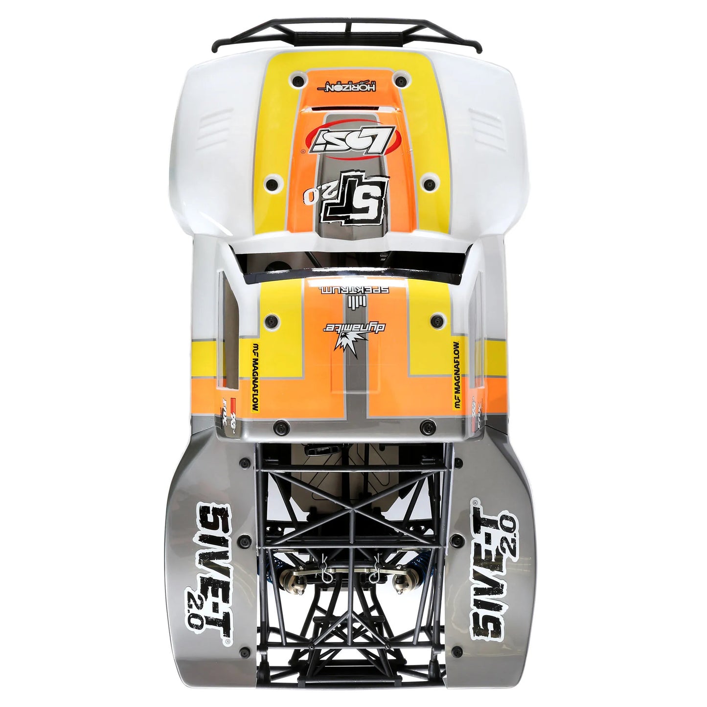 Losi 5ive-T 2.0 V2 1/5 Short Course Truck BND, Orange, LOS05014V2T2