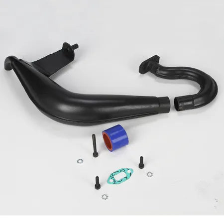 Losi Tuned Exhaust Pipe, 23-30cc Gas Engines, 5IVE-T