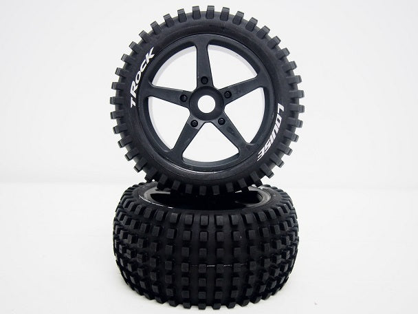 T-Rock 1/8th Truggy Tyre BLK/spoke (LT3251B)