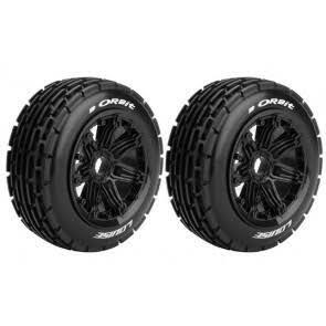 B-Orbit 1/5 Front Tyre and Rim mounted baja 5b 23mm hex LT3265B