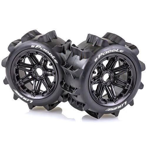 B-Paddle 1/5 Rear Wheel and Tyre baja 5b 23mm hex (LT3280B)