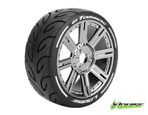 GT-Tarmac1/8 Wheel & Tyre Soft (LT3285SBC)
