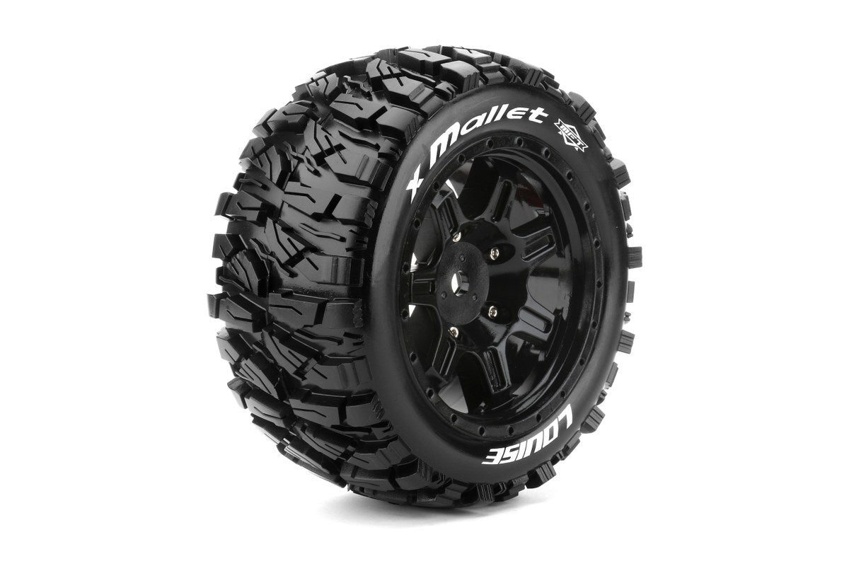 X-MALLETT Rim & Tyre X-MAXX 24mm hex