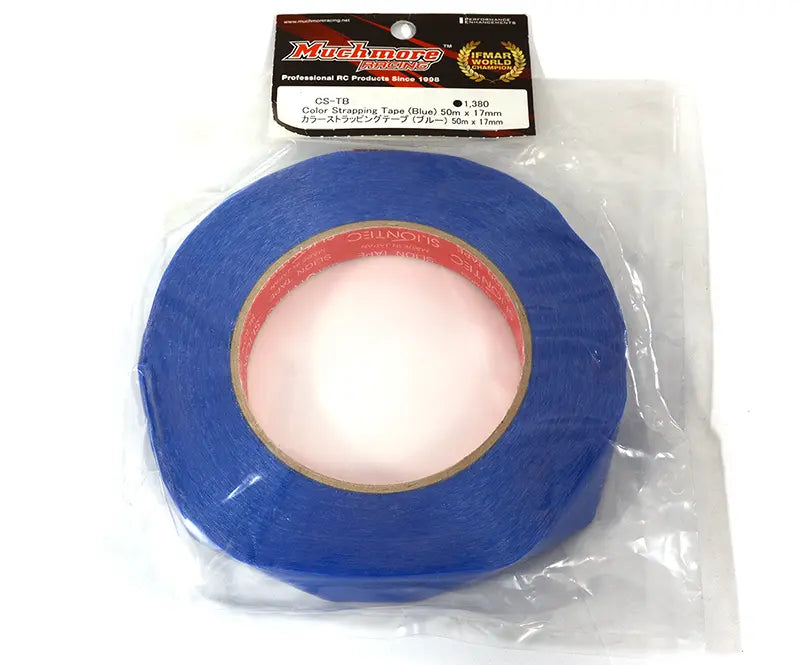 Muchmore Racing Color Strapping Tape (Blue) 50m x 17mm