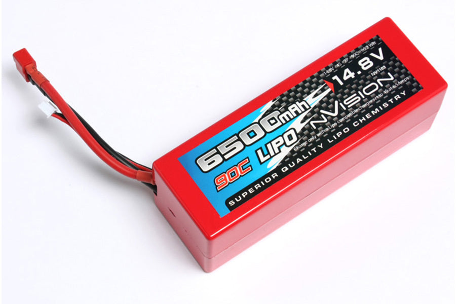 N-Vision Factory Pro Lipo 6500 90C 14.8V 4S Deans
