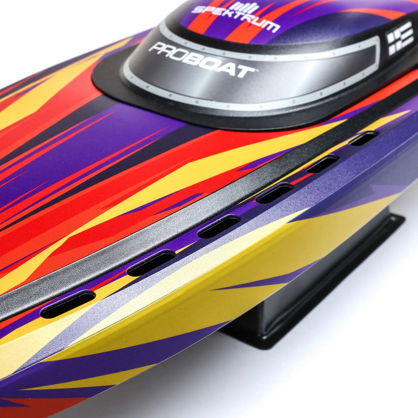 Pro Boat Sonicwake 24inch Self-Righting Brushless Deep-V Boat, RTR, Red, PRB-1992T1