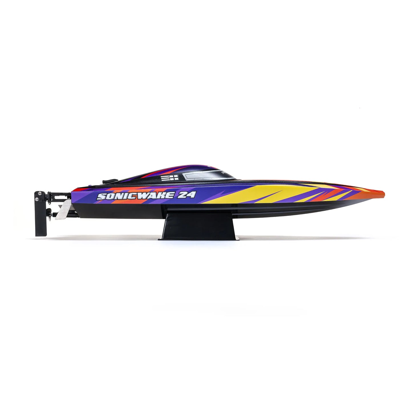Pro Boat Sonicwake 24inch Self-Righting Brushless Deep-V Boat, RTR, Red, PRB-1992T1