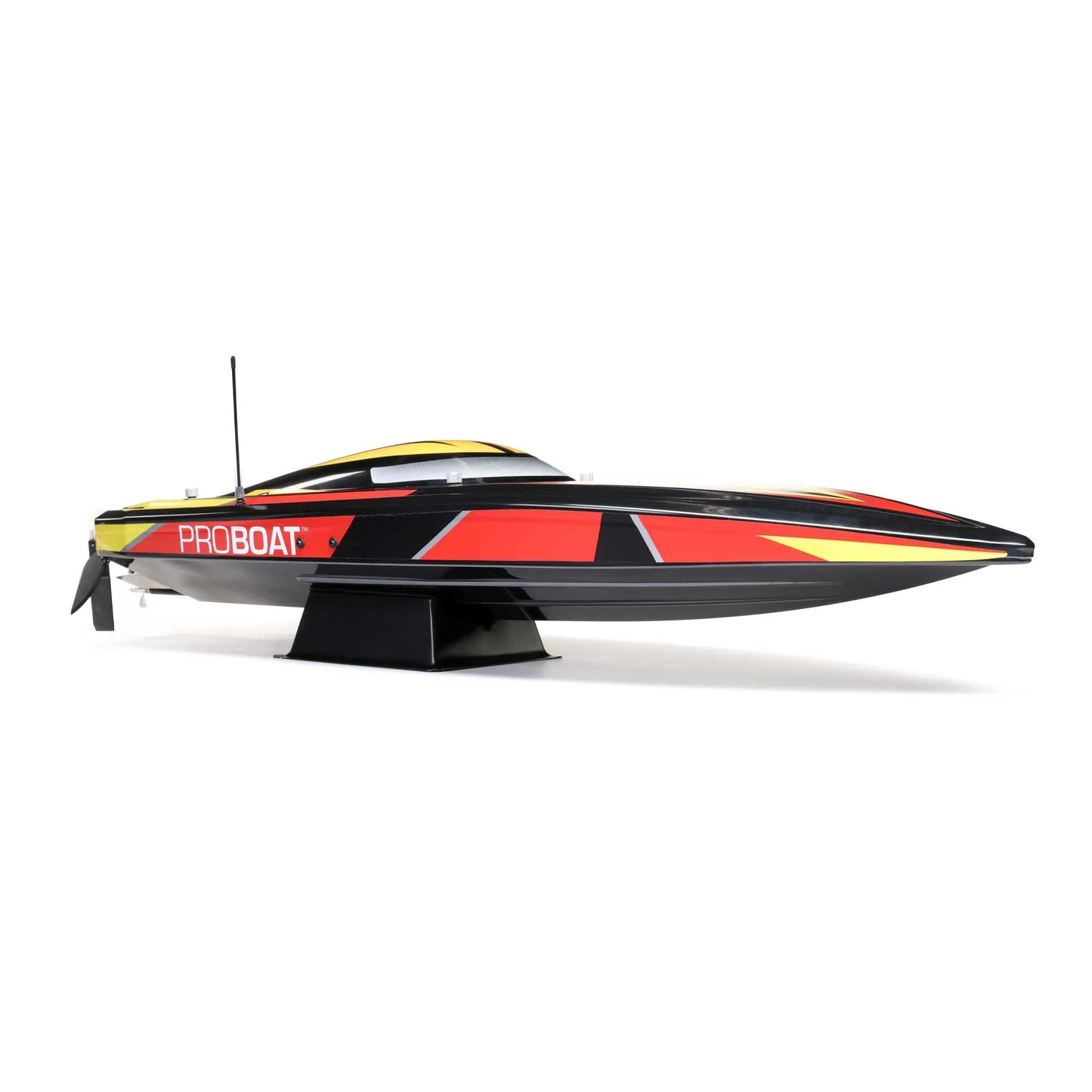 Pro Boat Sonicwake V2 36inch DeepV Boat, RTR, Black, PRB08032V2T1