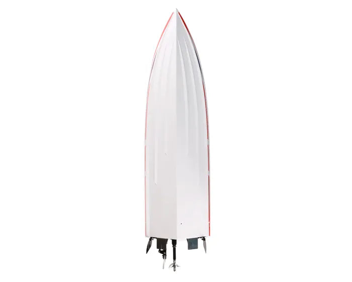 Pro Boat Impulse 32 RC Boat with Smart Technology, RTR, White / Red, PRB08037T2