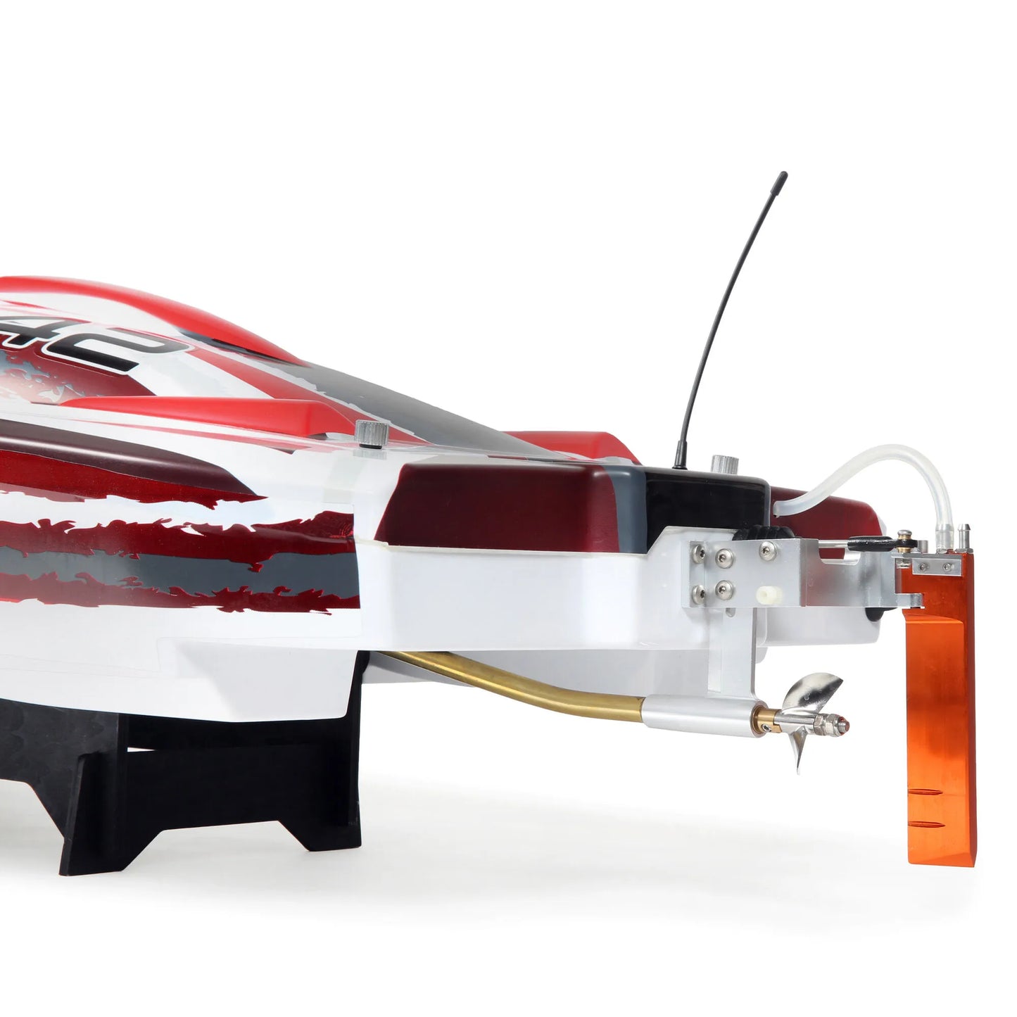 Pro Boat Blackjack 42 Brushless 8S Catamaran, RTR, Red / White, PRB08043T2