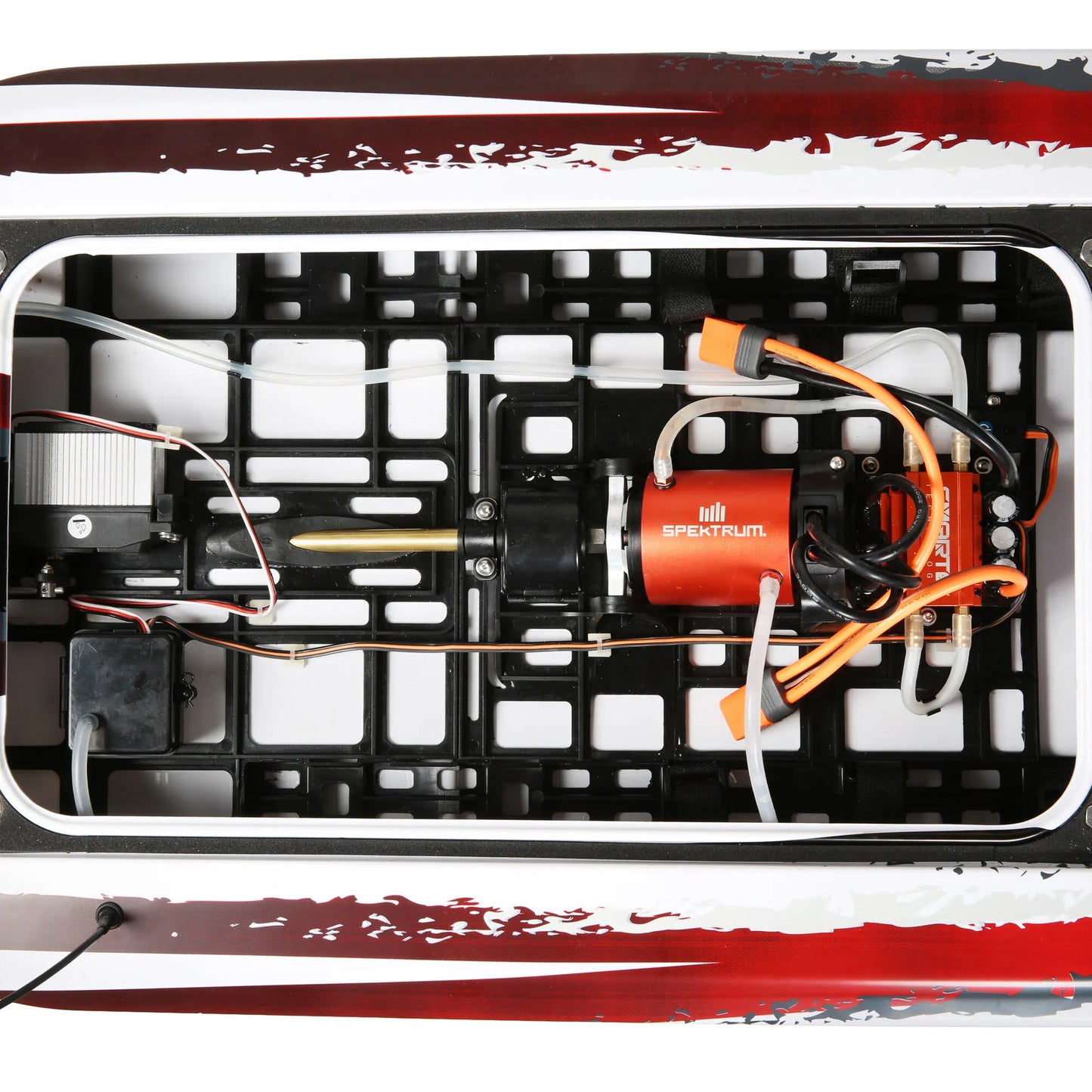 Pro Boat Blackjack 42 Brushless 8S Catamaran, RTR, Red / White, PRB08043T2