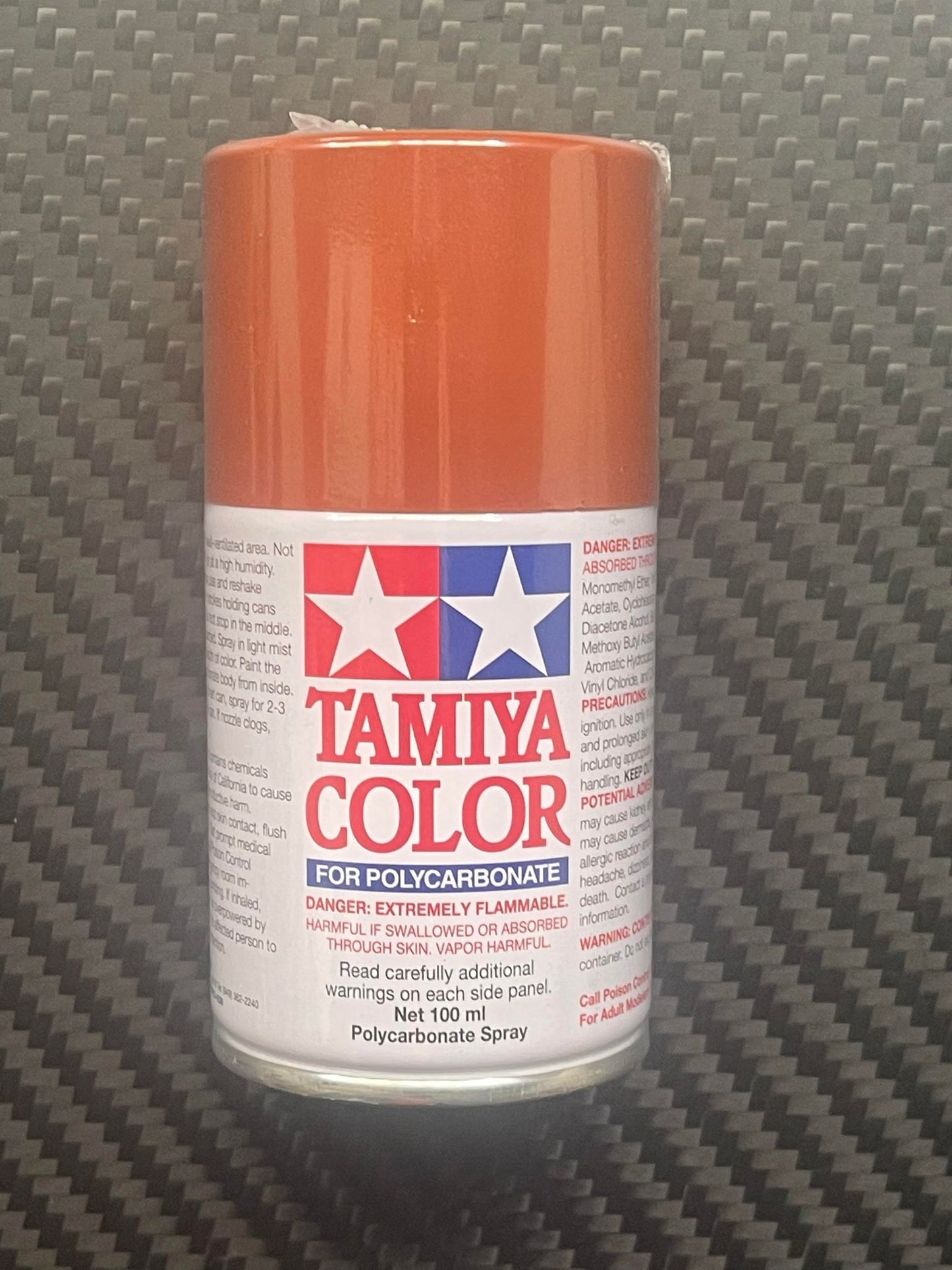 Tamiya 86061 Polycarbonate Spray Paint PS-61 Metallic Orange (100ml)