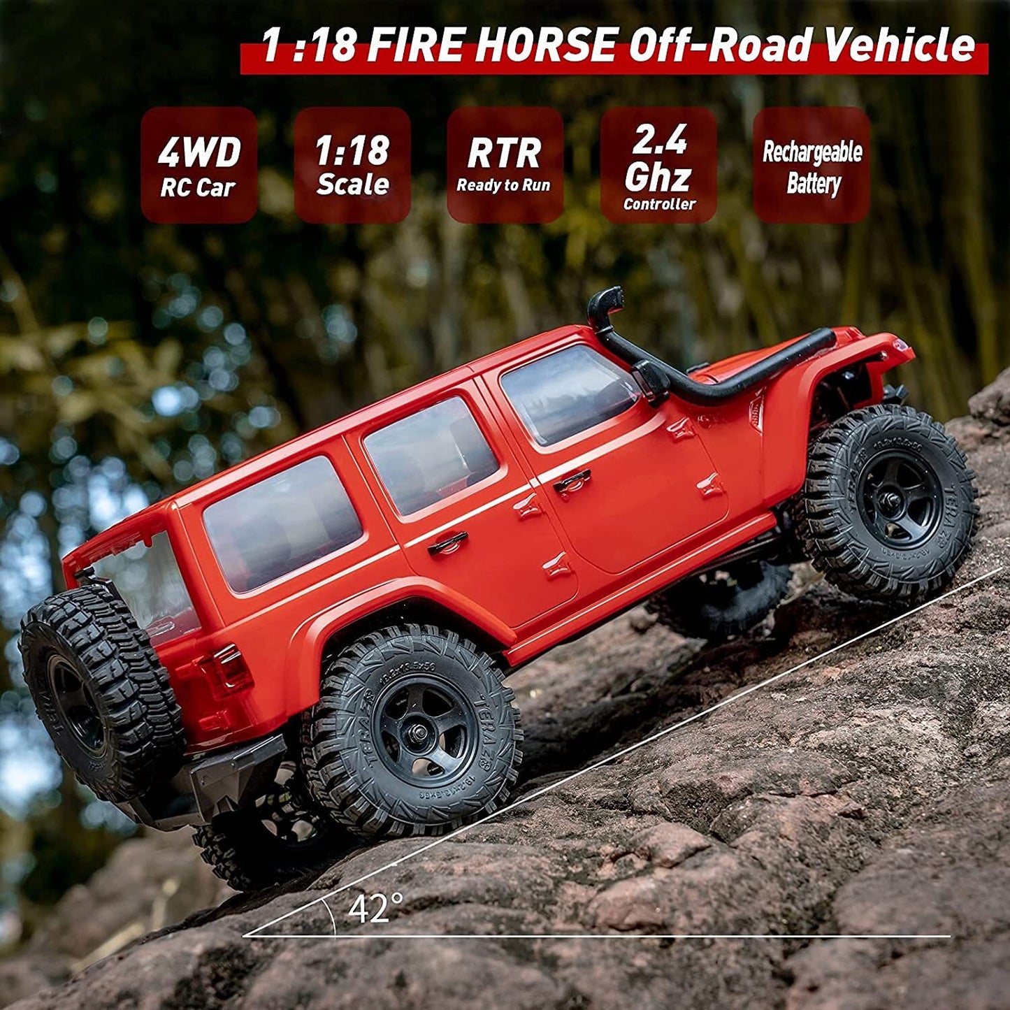 ROCHOBBY 1:18 Fire Horse
