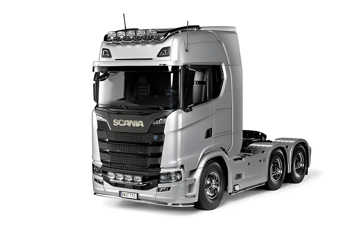 Tamiya 1/14 Scania 770 S 6x4 Electric RC Truck - Silver