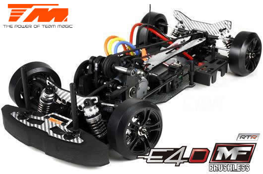 E4D MF Brushless Drift Car RTR RX7 (Requires battery & charger)