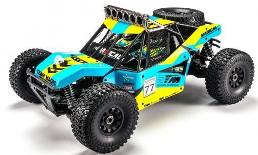 Car - 1/8 Electric - 4WD Desert Truck - RTR - 2500kv Brushless Motor - 3-4S - Waterproof - Team Magic 4SETH Green/Black