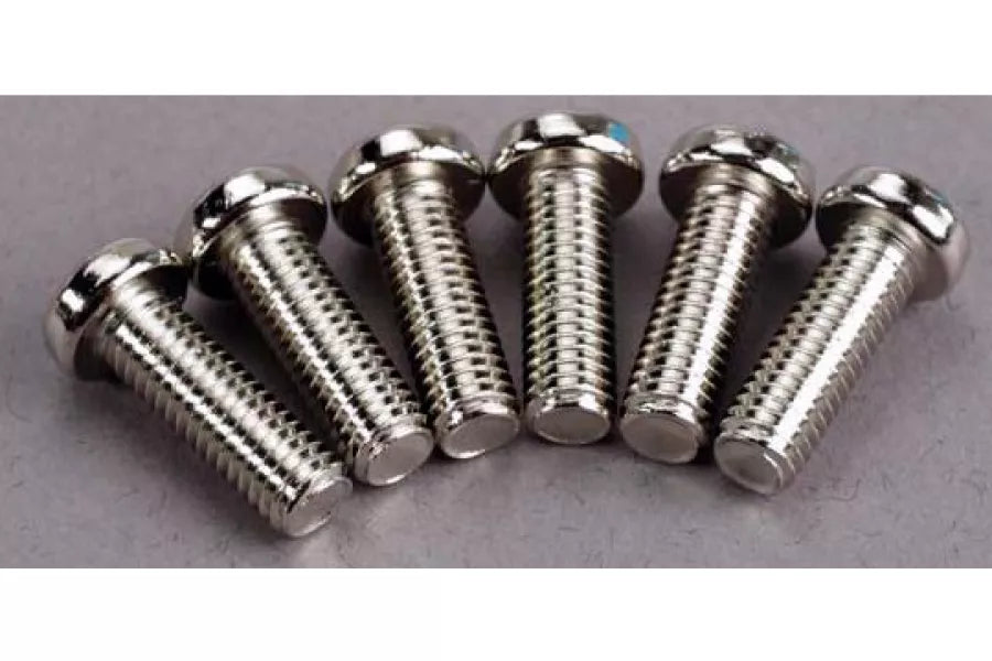 Traxxas 2574 5x15mm Fine Thread Button Head Screws 6Pcs 2574