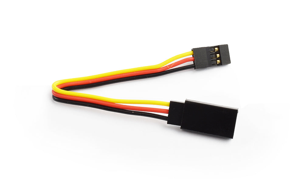 10cm 22AWG Hitec straight Extension wire (TRC-2003A-2)