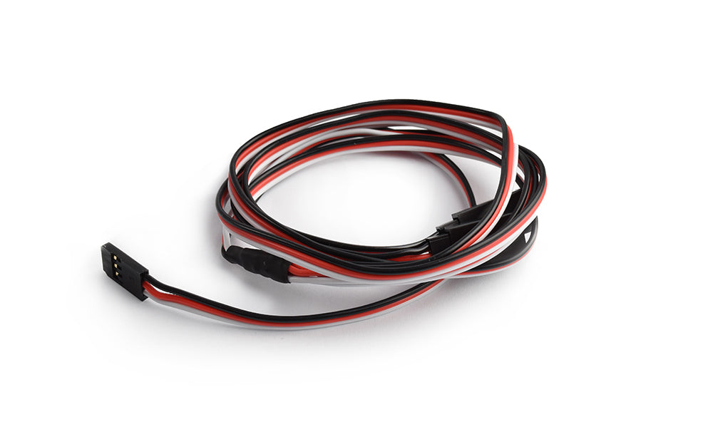 90cm 22AWG Futaba straight Y Extension wire (TRC-3001-5)