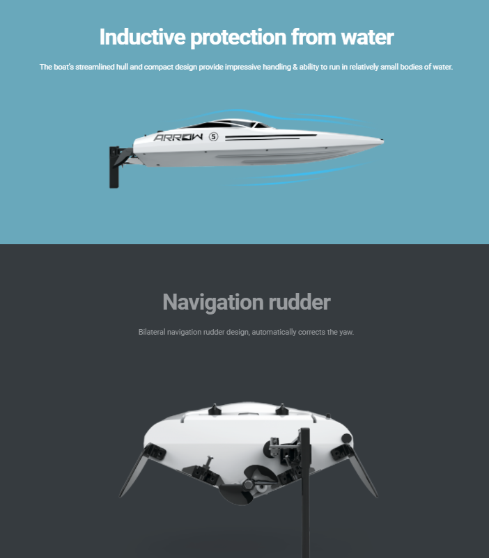 UDI UDIRC Brushless Motor RC Boats, UDI005