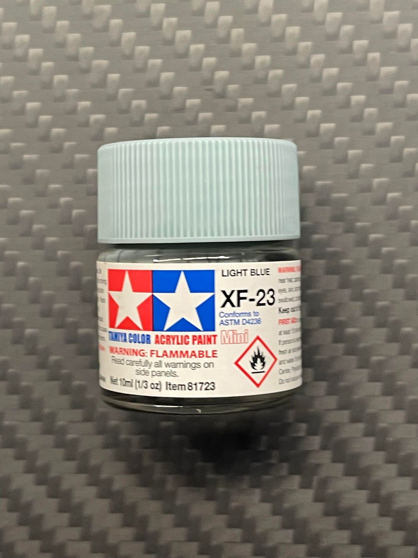 Tamiya 81723 Acrylic Paint Mini XF-23 Light Blue (10ml)
