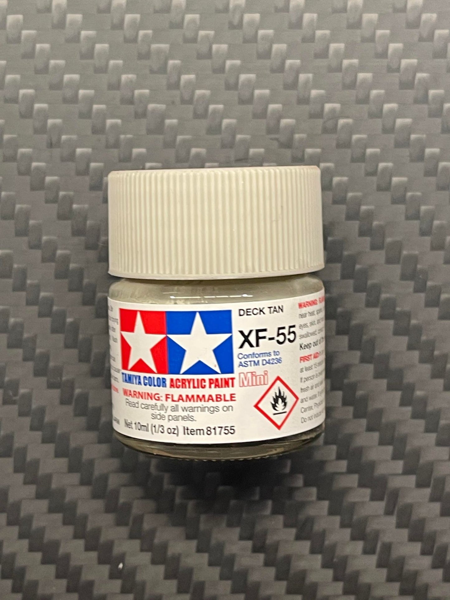 Tamiya 81755 Acrylic Paint Mini XF-55 Deck Tan (10ml)