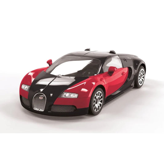 Airfix J6020 Quick Build Bugatti Veyron Black and Red J6020