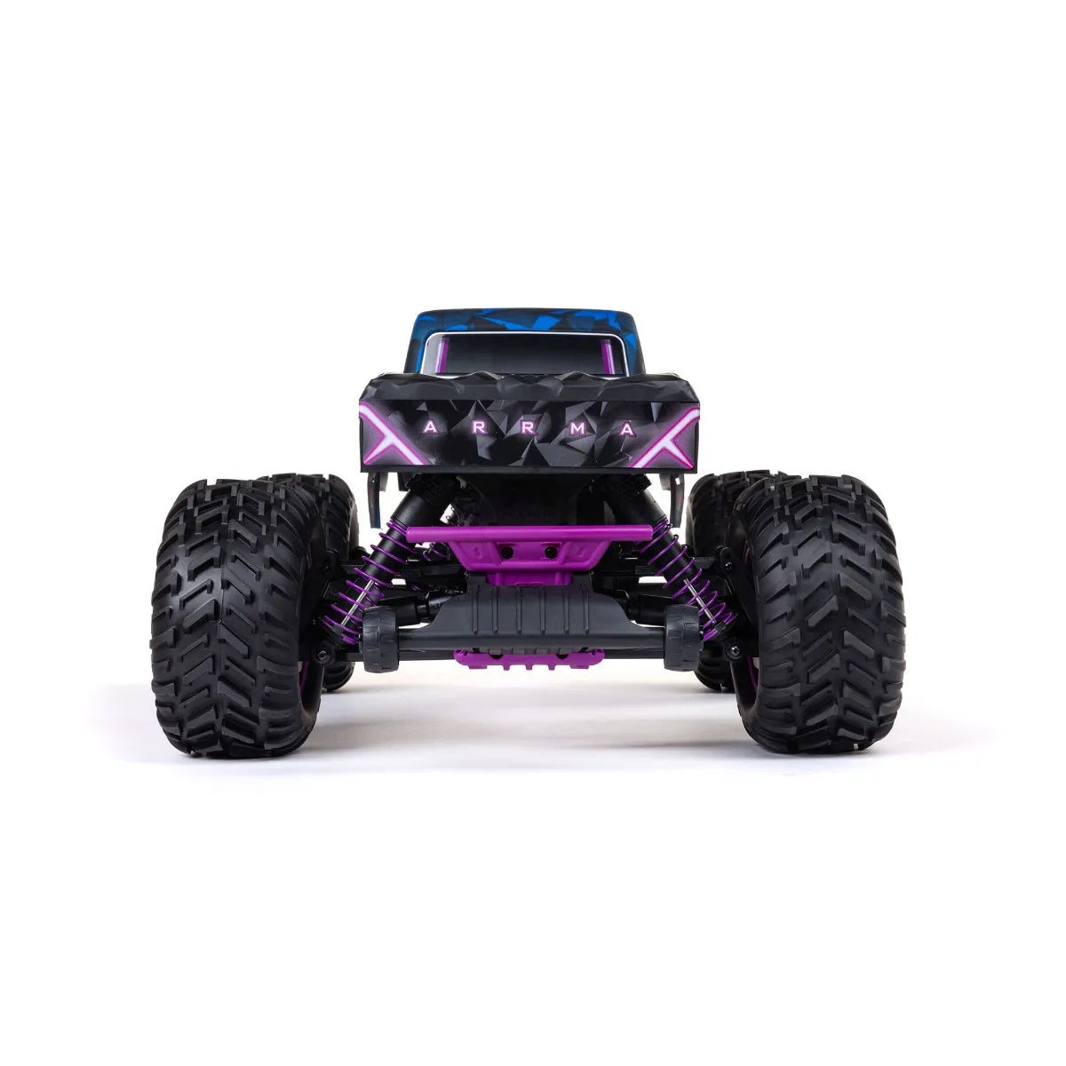 Arrma Quake 223S BLX DSC 1/10 2WD Monster Truck, RTR, Purple, ARA3537T3