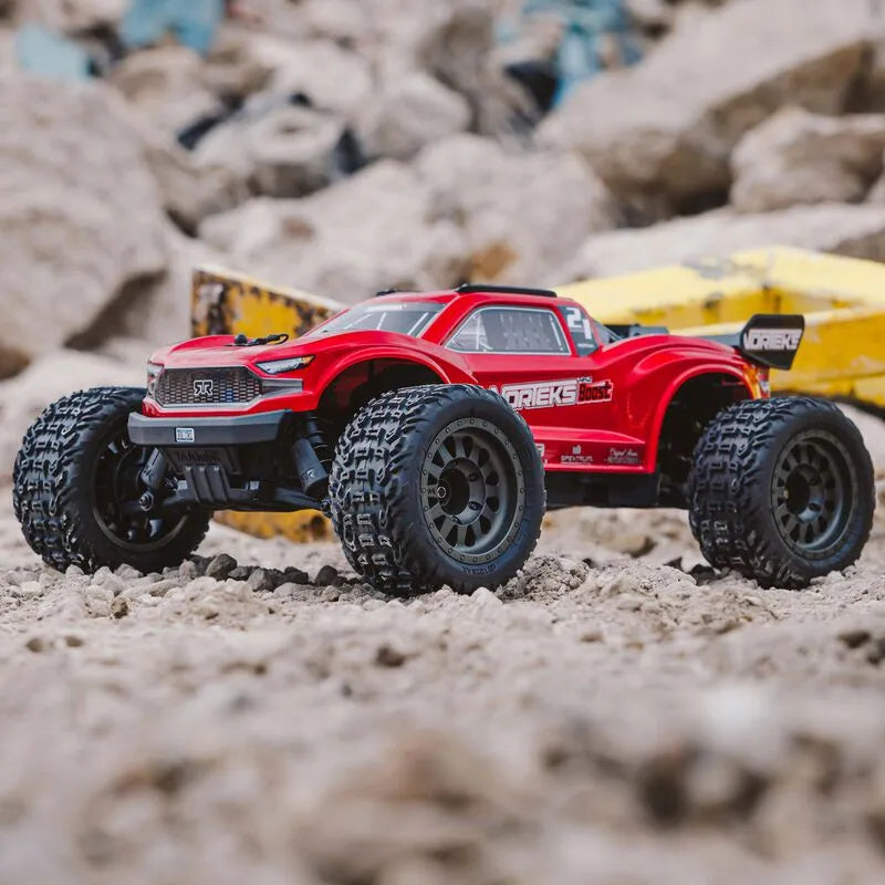 Arrma Vorteks 4X2 Boost Mega 1/10 2wd Stadium Truck, RTR, Red, ARA4105SV4T1