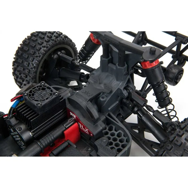Arrma Senton V3 4X4 3S BLX Short Course Truck, RTR, Red/Black