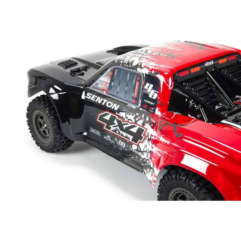 Arrma Senton V3 4X4 3S BLX Short Course Truck, RTR, Red/Black