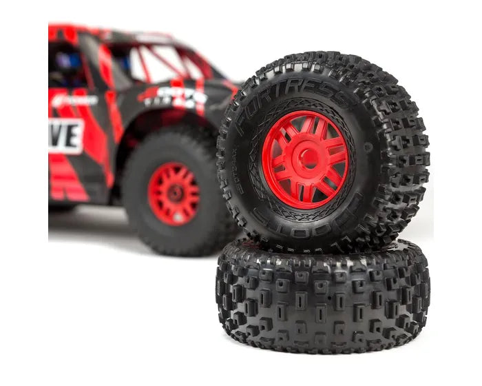 Arrma Mojave 1/7 6S BLX 2020 Spec Desert Truck RTR, Red, ARA7604V2T2