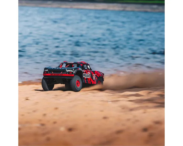 Arrma Mojave 1/7 6S BLX 2020 Spec Desert Truck RTR, Red, ARA7604V2T2