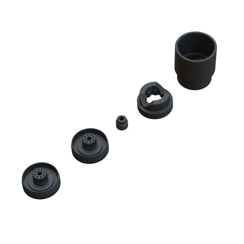 Arrma Servo Saver Plastic Parts Set, 8S BLX, AR340165