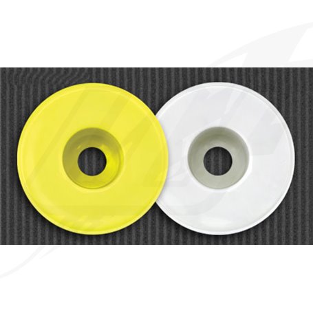 23MM 1/2' OFFSET HD HEX WHEELS YELLOW