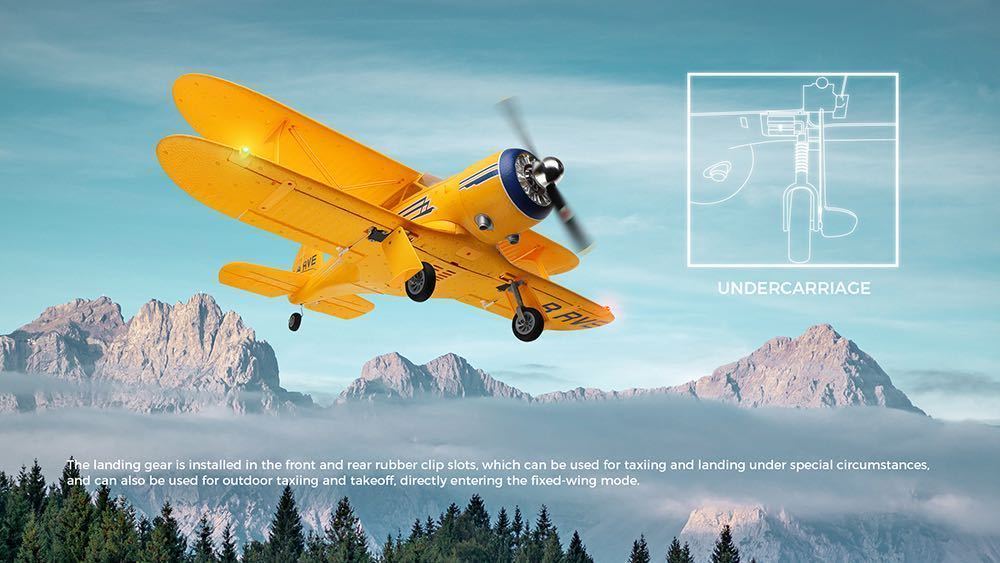 Wltoys XK-A280 WLA300 2.4GHz 3D 6G 6-Axis RC Racing Airplane Brushless Glider Airplane Outer carton mixed yellow & red