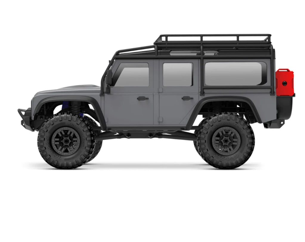 Traxxas TRX-4M 1/18 Land Rover Defender RTR Silver Off Road RC Crawler 97054-1SLVR