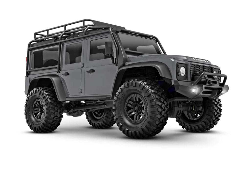 Traxxas TRX-4M 1/18 Land Rover Defender RTR Silver Off Road RC Crawler 97054-1SLVR