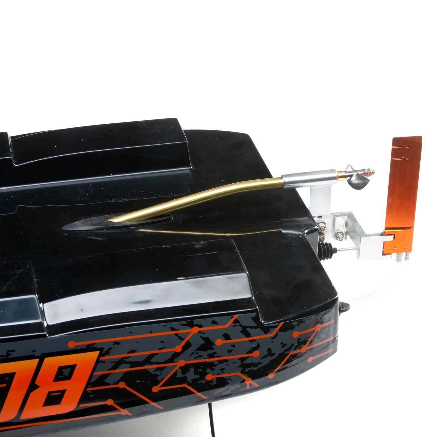 Pro Boat Blackjack 42 Brushless 8S Catamaran, RTR, Black / Orange, PRB08043T1