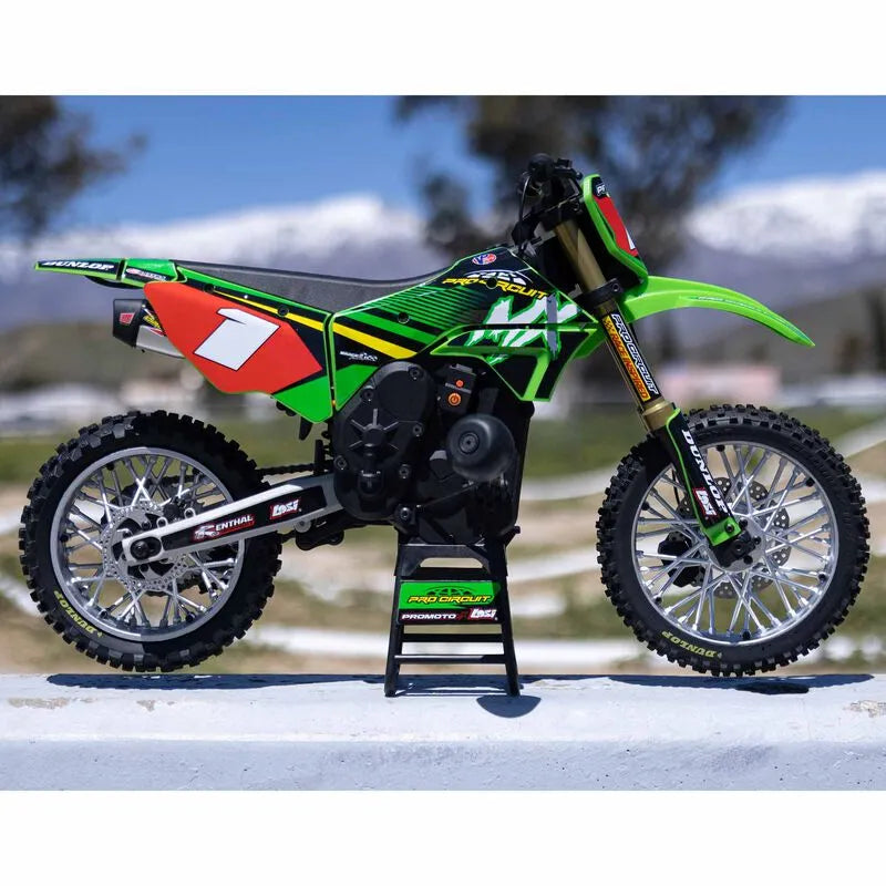 Losi Promoto-MX 1/4 Motorcycle RTR Combo with Battery and Charger, Pro Circuit Scheme, LOS06002