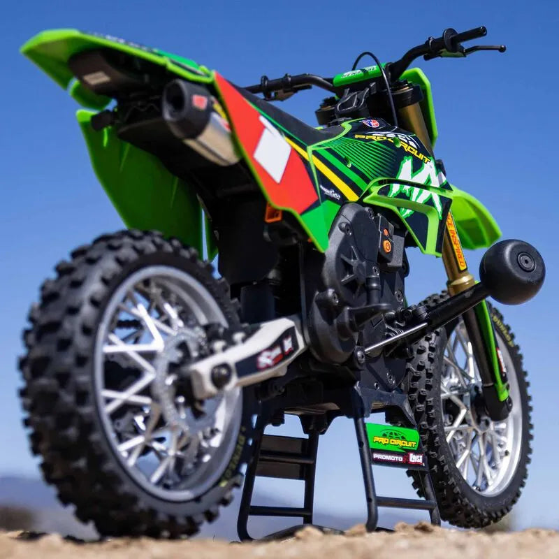 Losi Promoto-MX 1/4 Motorcycle RTR Combo with Battery and Charger, Pro Circuit Scheme, LOS06002