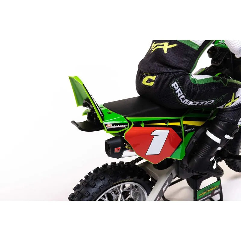 Losi Promoto-MX 1/4 Motorcycle RTR Combo with Battery and Charger, Pro Circuit Scheme, LOS06002