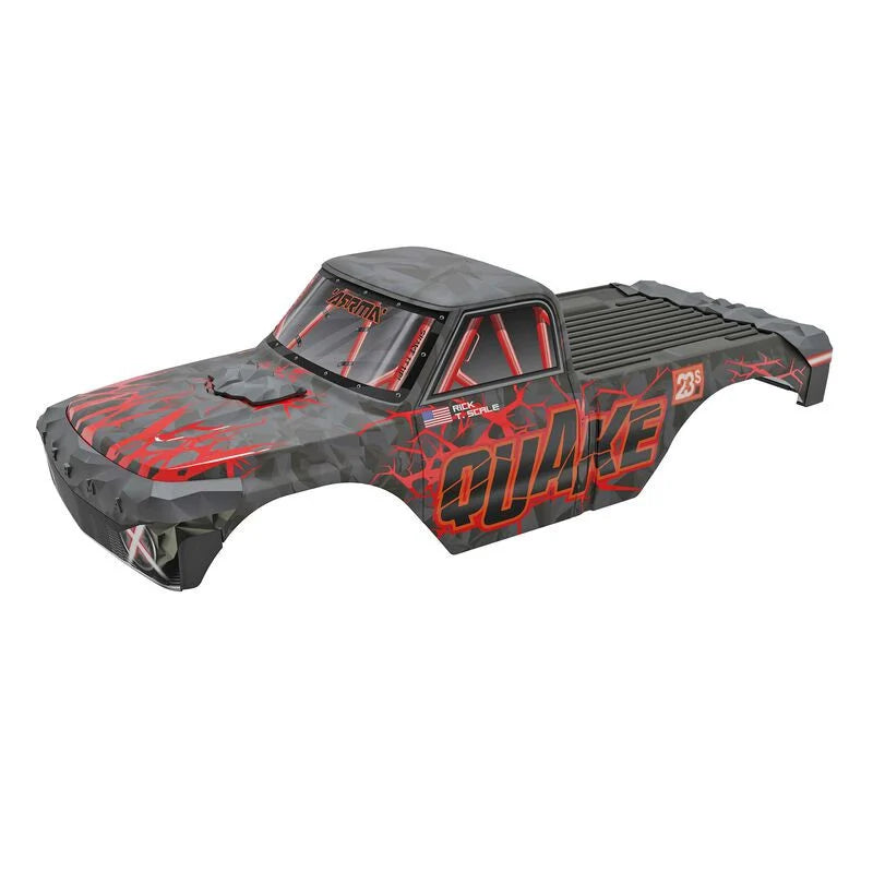 Arrma Painted Body Set, Red, Quake 223S